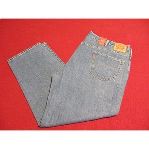 LEVI 550 BLUE JEANS NWT RELAXED BIG AND TALL 52 X 32